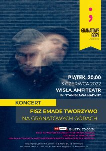Plakat koncertu Fisz Emade Tworzywo